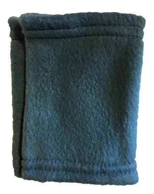 Heavy Fleece Sky Blue Wrist Warmers Wrist Warmers Keep Natural Warm
