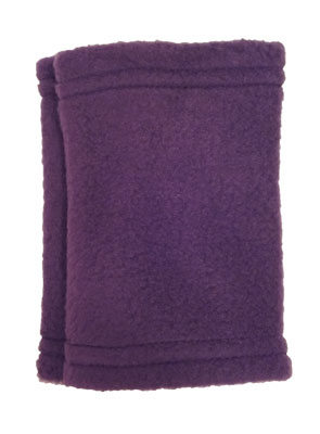 Heavy Fleece Purple Wrist Warmers Wrist Warmers Keep Natural Warm